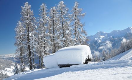 Das Ultental im Winter