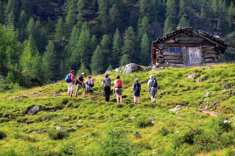 Group hike